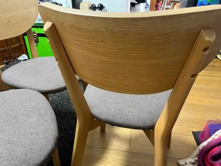 Photo of free 3 sturdy dining chairs (St Austell PL25) #3