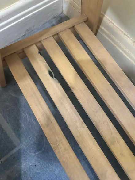 Photo of free Blue glass table (Cr01hq) #4