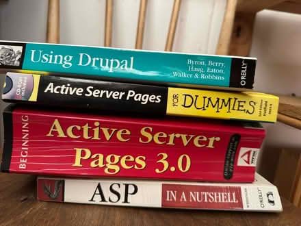 Photo of free Drupal, ASP and Acive Server Pages books (Gleneagles area, Wboro NN8) #1