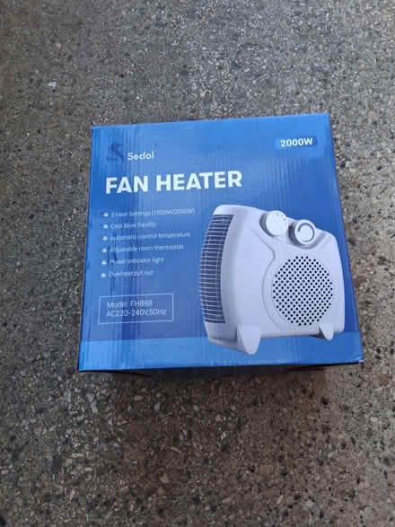 Photo of free Small fan heater (Northcourt OX14) #1