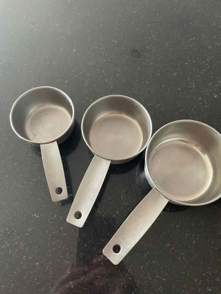 Photo of free Stainless steel measuring cups (U street) #1