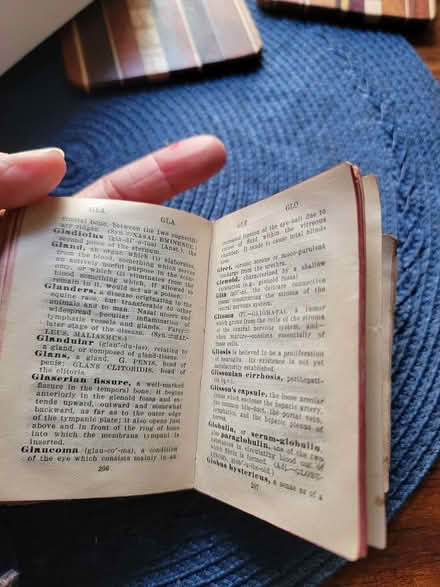 Photo of free Vintage pocket medical dictionary (North Oakland) #3