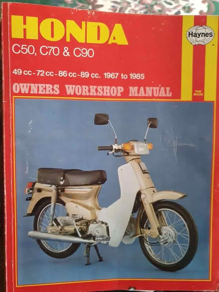 Photo of free Honda motorcycle manuals (Glastonbury BA6) #2