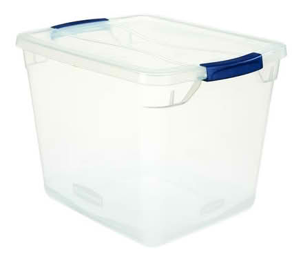 Photo of Med plastic bin (& any cat stuff!) (Astoria) #1