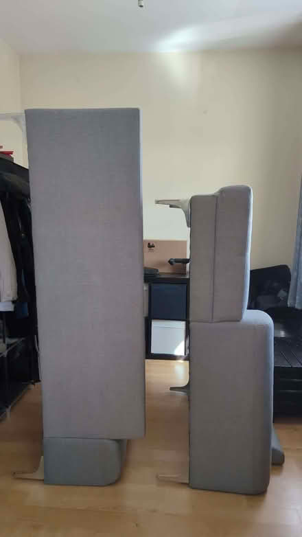 Photo of free L-Shape Sofa | Grey Fabric (Balham SW12) #2