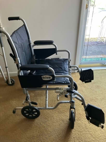 Photo of free Transport wheelchair (Highland Park) #1