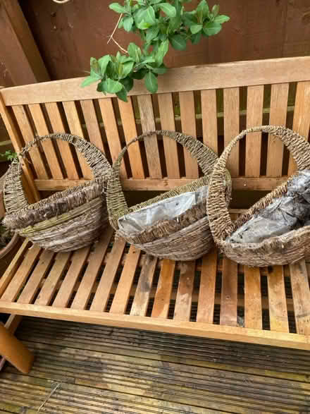 Photo of free Half size hanging wall baskets (BA11) #2