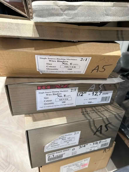 Photo of free A5 binding material (W2 2ET) #3