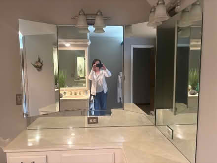 Photo of free 3 way wall mirror (East side of wichita) #1