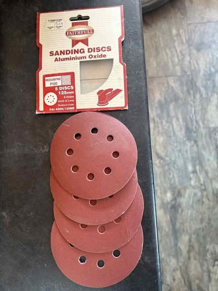 Photo of free Circular sanding discs (Appleby-in-Westmorland CA16) #1