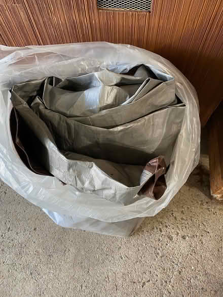 Photo of free Large Yard Tarp (Cedar Grove, Fairview Ave.) #1