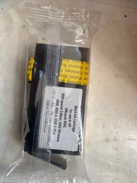 Photo of free Unboxed black ink cartridge (Denvilles Havant PO9) #1