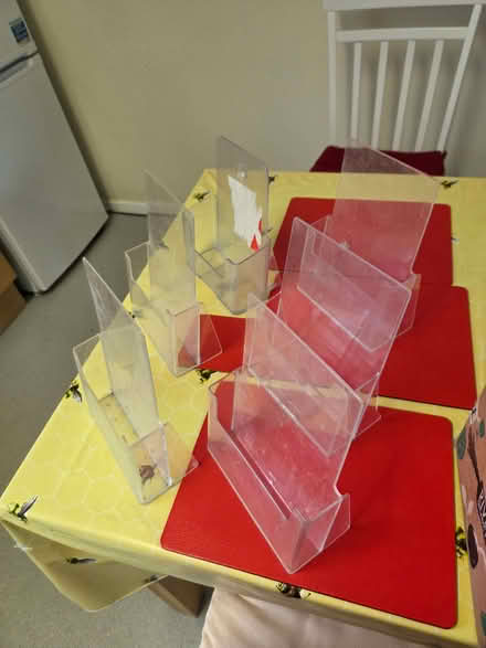 Photo of free Several plastic display stands (Leegomery TF1) #1