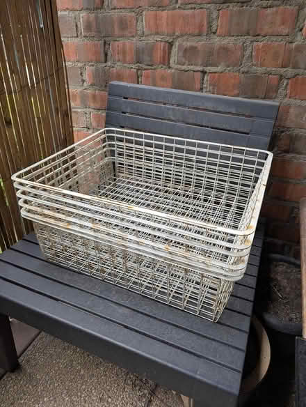 Photo of free 6 white Komplement KEA baskets (Rathmines, D6) #1