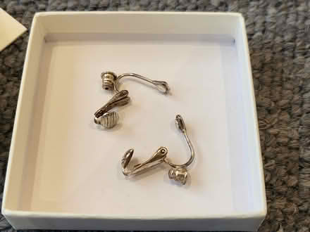 Photo of free Vintage silver clip on earrings (East Finchley N2) #4