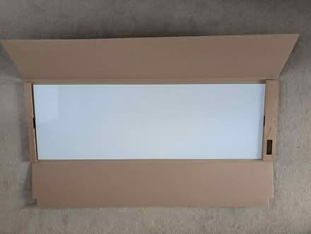 Photo of free Used IKEA Besta White Glass Top Panel x1 (Tadworth KT20) #1