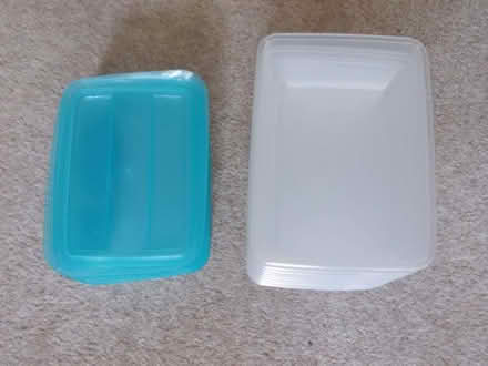 Photo of free 10 small food safe plastic sealable containers (Haywards Heath RH16) #1