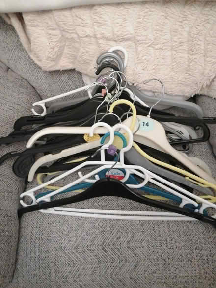 Photo of free 25 Coat hangers (Cam GL11) #1