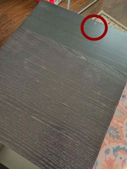 Photo of free Two MALM IKEA black bedside tables (West Calder EH55) #3