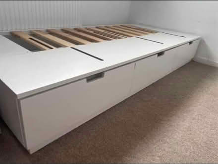 Photo of free IKEA Nordli single bed + drawers (Peasedown St John) #1