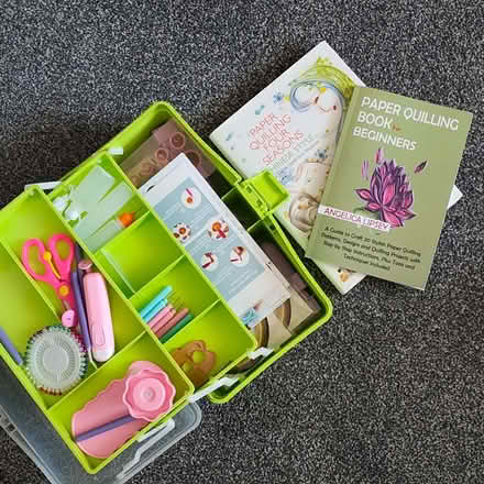 Photo of free Crafts - Paper Quilling set and books (Ainsdale-on-Sea PR8) #1