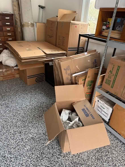 Photo of free Cardboard moving/storage boxes (Wallingford near Houston Park) #1