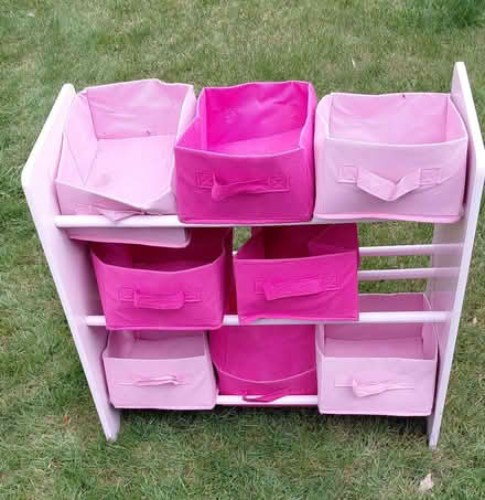 Photo of free Childrens Unicorn Storage Rack0 (Lordship Estate SG6) #1