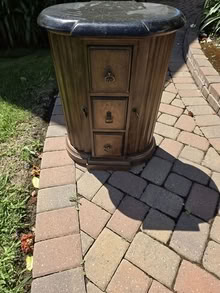 Photo of free wood cabinet #1