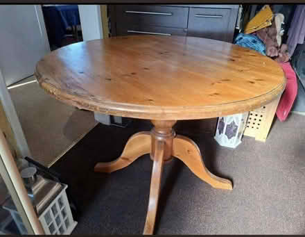 Photo of free Pine table. (Greystoke CA11) #1