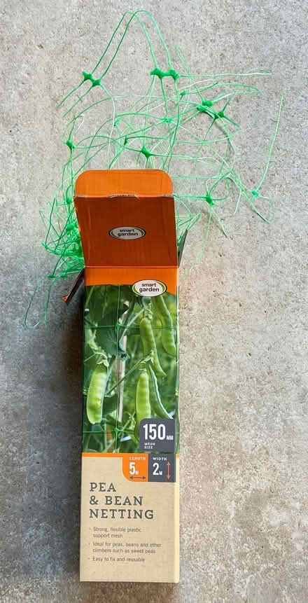 Photo of free Pea/bean netting, plastic, 2m x 5m (East Marden) #1