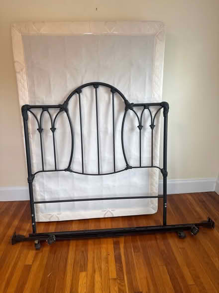 Photo of free Bed Frame and Mattress (Marblehead) #2