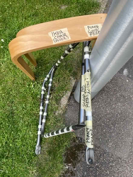 Photo of free Retro style Ikea Poang chair frame (Rochester ME1) #2