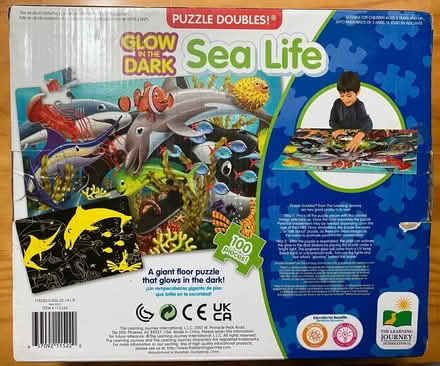Photo of free Floor puzzle “Sea Life” (100 pcs) (Bloor/ The West Mall) #2