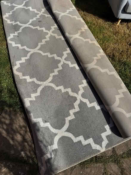 Photo of free Large grey rug (Bromsgrove, Hilltops B61) #2
