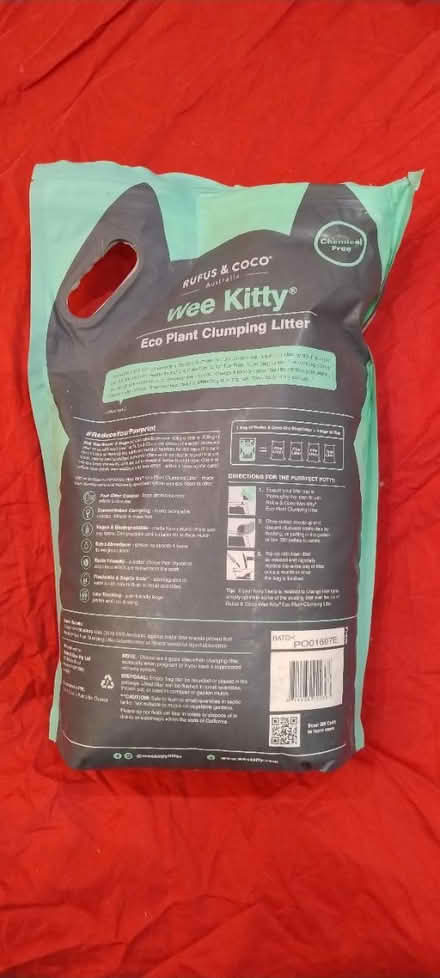 Photo of free Eco clumping cat litter (Near East Acton station) #2