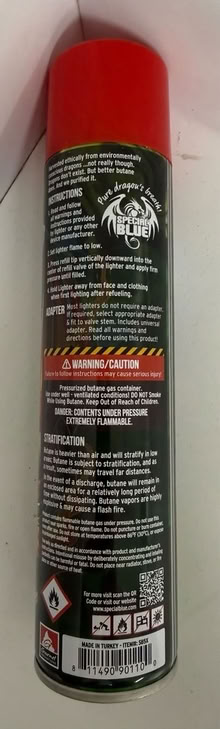 Photo of free Special Blue Butane Fuel, 8 oz (1075 Valencia Avenue) #3