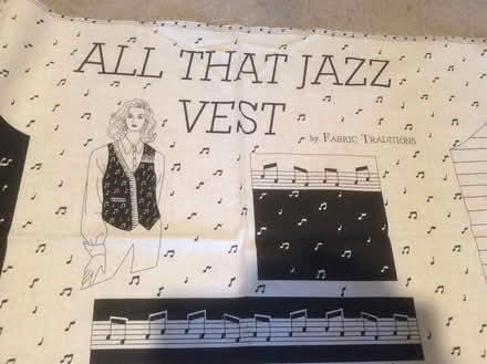 Photo of free Musical Pattern Vest (Cut & Sew) (near Feasterville) #1