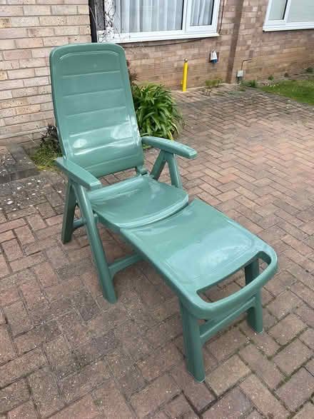Photo of free Folding garden lounger chair (Stanway CO3) #1