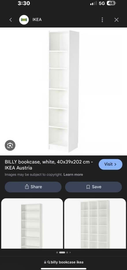 Photo of free Billy book case extra shelves (Camden NW1) #2