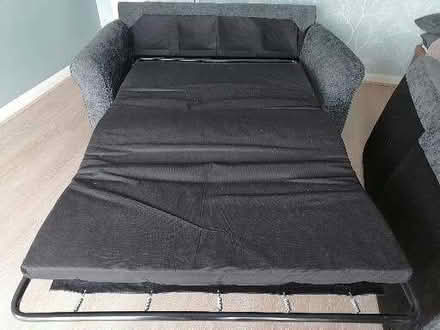 Photo of free Two Seater Bed Settee in Grey (East Orchard SP7) #2