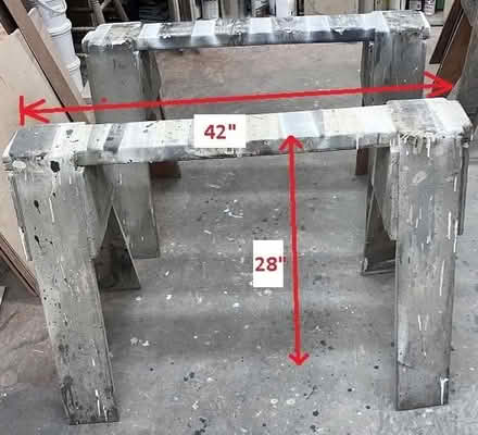 Photo of free Used Saw Horses (Morgan Hill (Jackson Oaks)) #1