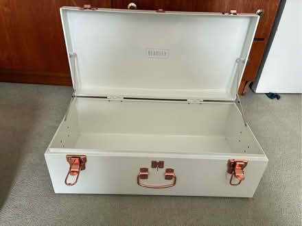 Photo of free 2 white trunks for storage (Kennington SW9) #1