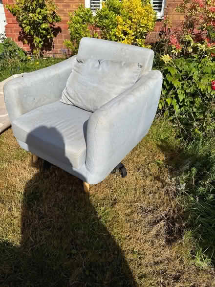 Photo of free Grey modern arm chairs (Bromsgrove, Hilltops B61) #1