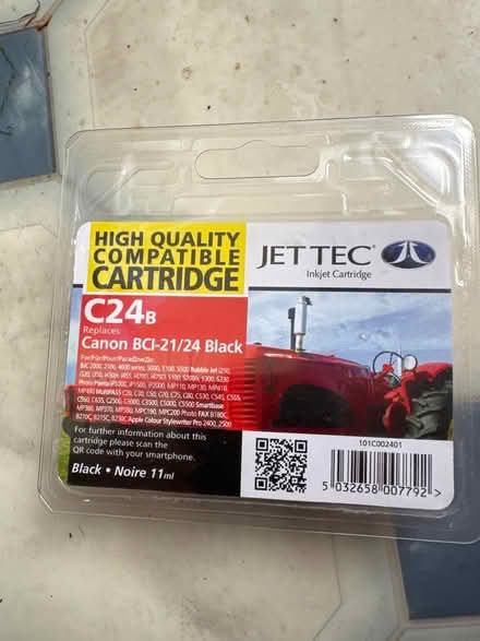 Photo of free Black Ink cartridge:Cannon Printer (Denvilles Havant PO9) #1