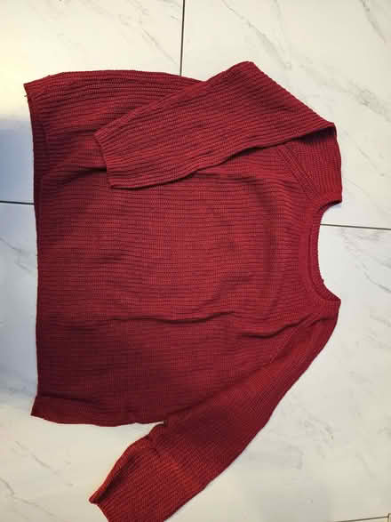 Photo of free Women red large jumper (Lower Morden SM3) #3