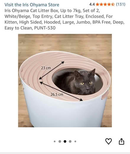 Photo of free Cat litter box (SE15 4HX) #4