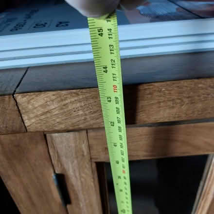 Photo of free Solid wood cabinet. Glass doors (WF1) #3