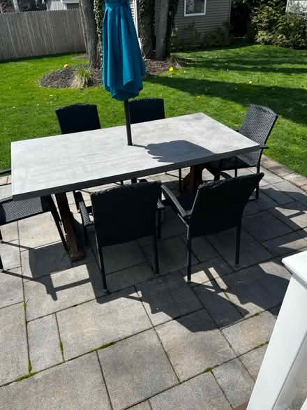 Photo of free Outdoor table & chairs (Scotch Plains, NJ) #2