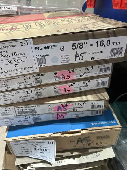 Photo of free A5 binding material (W2 2ET) #1