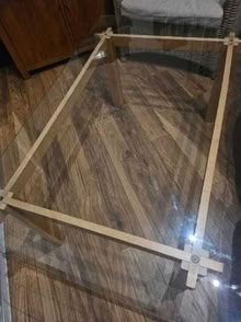 Photo of free Glass topped coffee table (Cullercoats NE30) #1